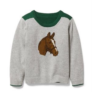 Janie and jack horse best sale sweater